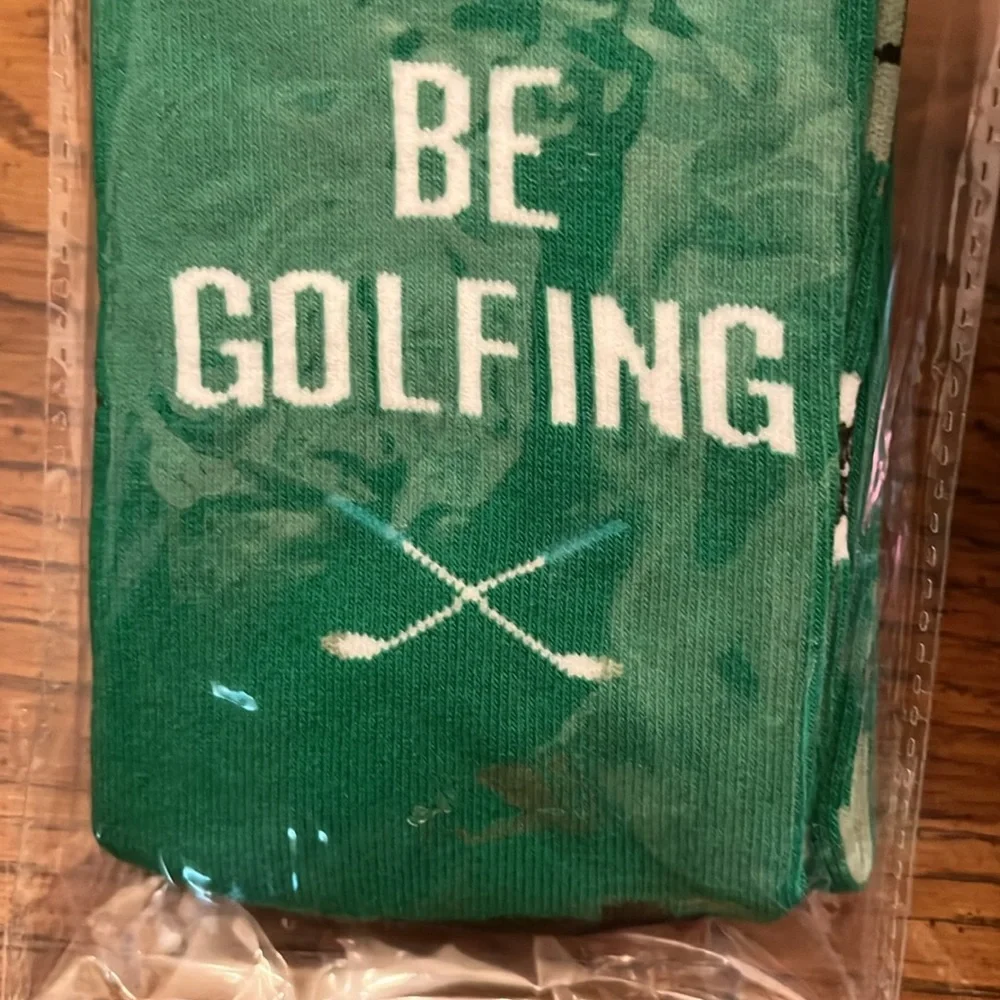 I’d Rather Be Golfing socks, one size fits‎ most, new in package
